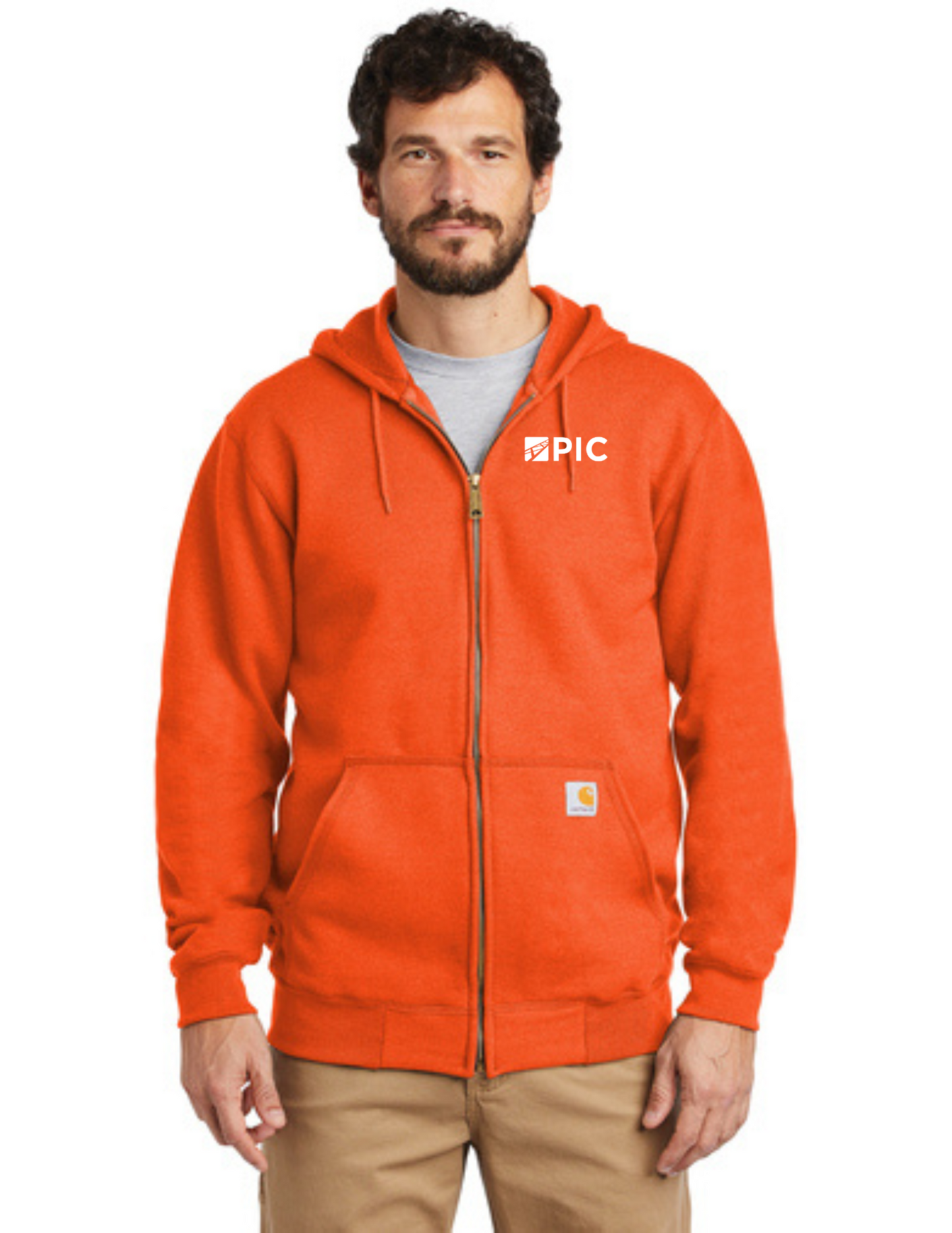 CTK122 Carhartt ® Midweight Hooded Zip-Front Sweatshirt