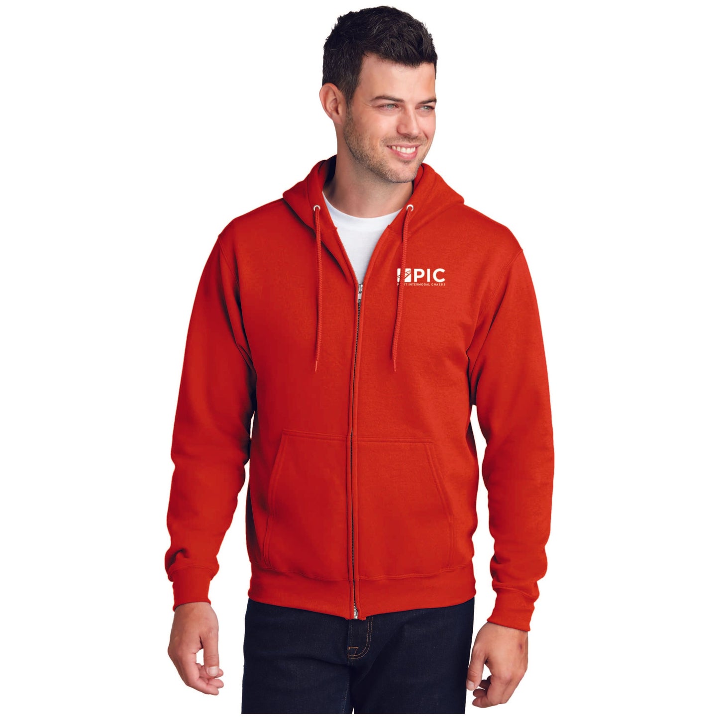 PC78ZH Port & Company® Core Fleece Full-Zip Hooded Sweatshirt