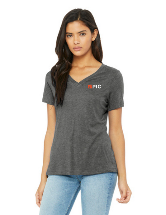 BELLA+CANVAS® Women’s Relaxed Triblend V-Neck Tee - BC6415