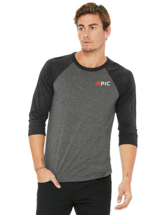 BELLA+CANVAS ® Unisex 3/4-Sleeve Baseball Tee - BC3200