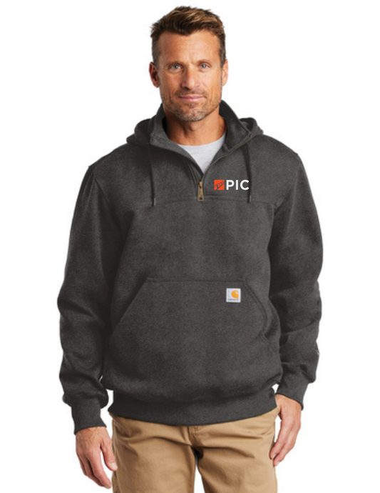 CT100617 Carhartt ® Rain Defender ® Paxton Heavyweight Hooded Zip Mock Sweatshirt