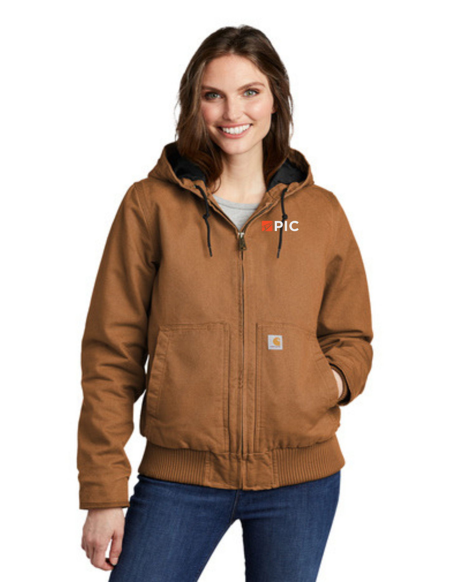 CT104053 Carhartt® Women’s Washed Duck Active Jac