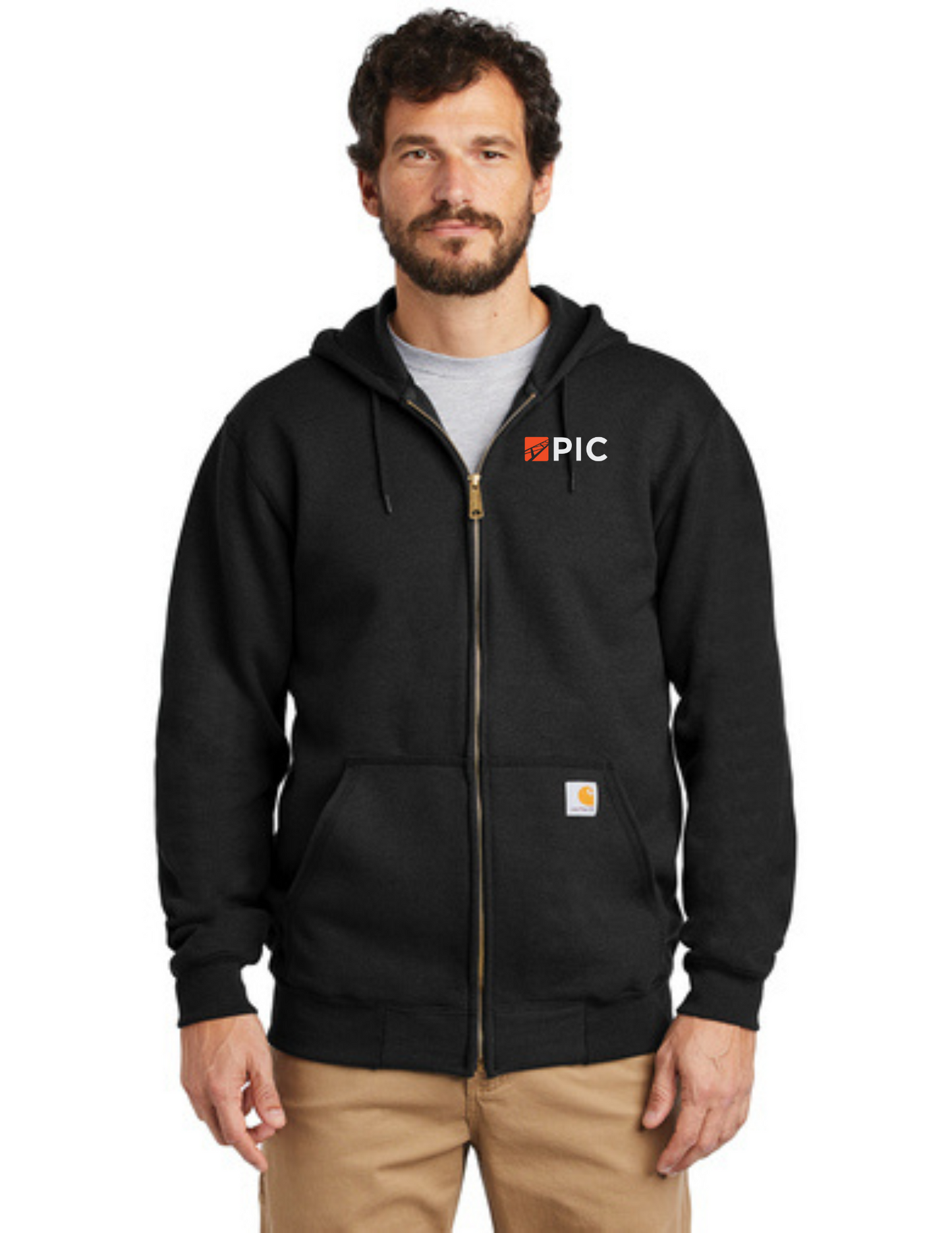 CTK122 Carhartt ® Midweight Hooded Zip-Front Sweatshirt