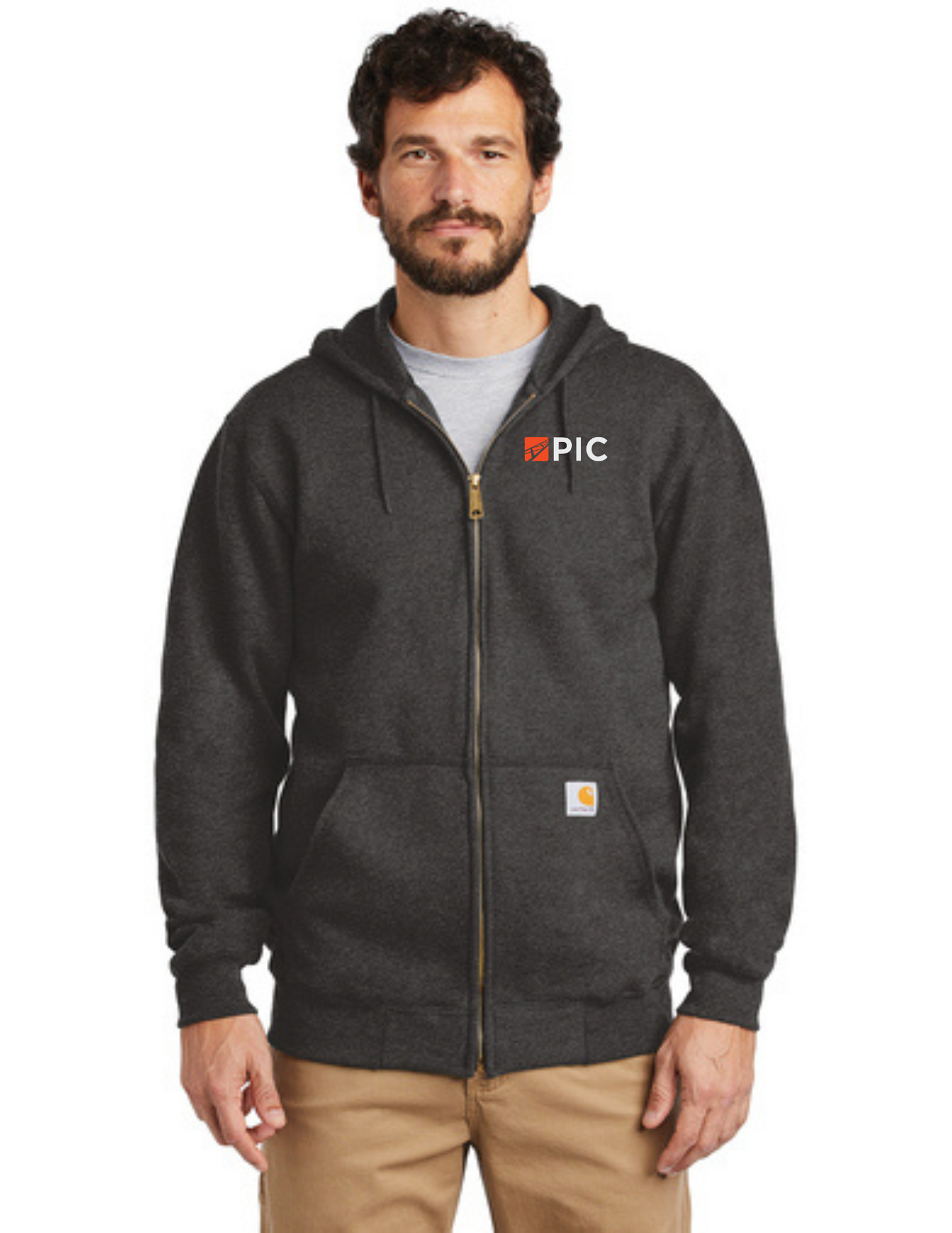 CTK122 Carhartt ® Midweight Hooded Zip-Front Sweatshirt