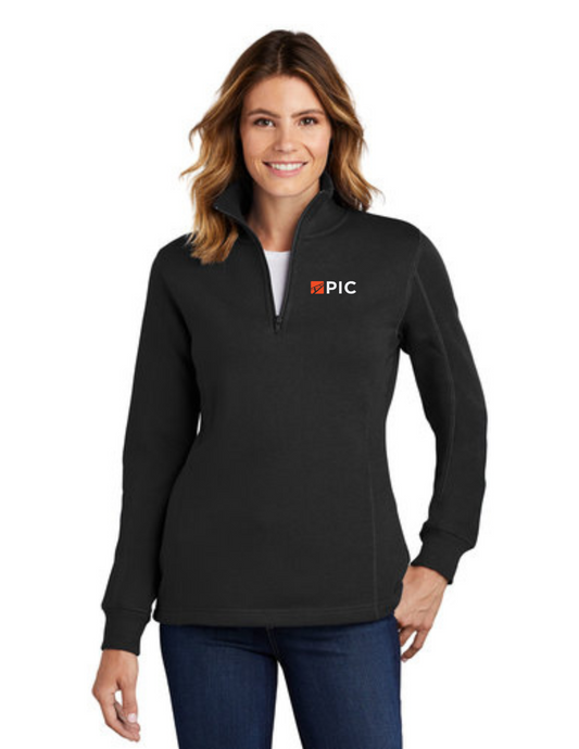 LST253 Sport-Tek® Ladies 1/4-Zip Sweatshirt